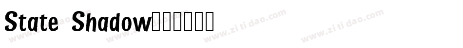State Shadow字体转换